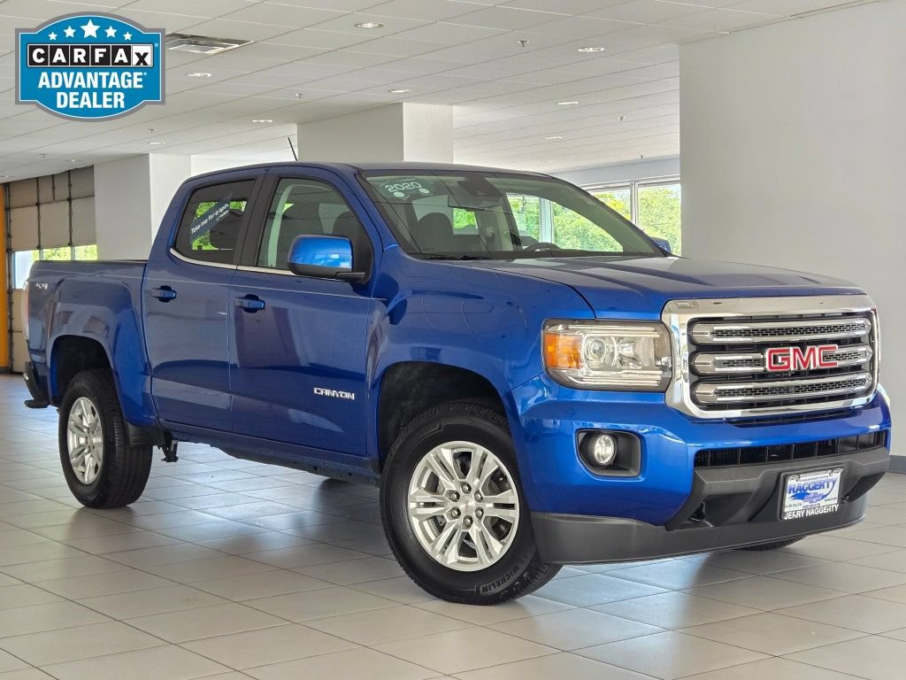 Certified 2020 GMC Canyon SLE w/ Driver Alert Package AWD/4WD image 1