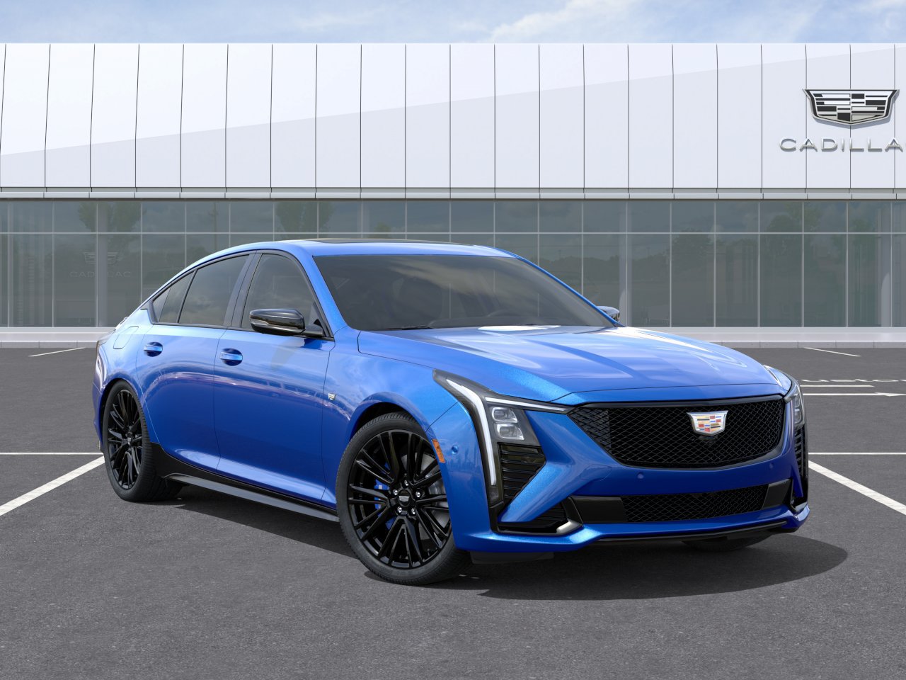 New 2026 Cadillac CT5 Sport w/ LPO, ONYX Package RWD image 7