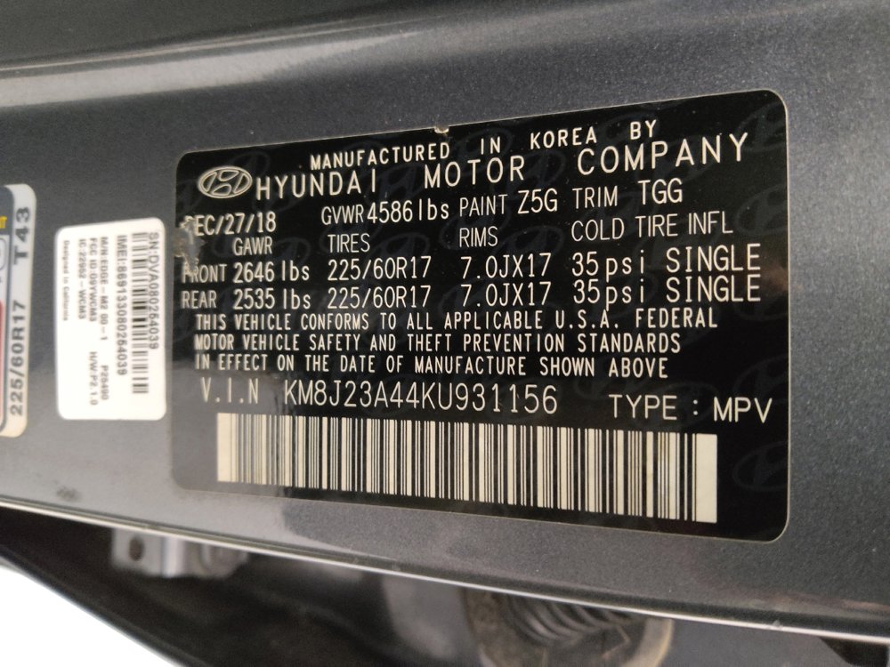 Used 2019 Hyundai Tucson SE FWD image 33