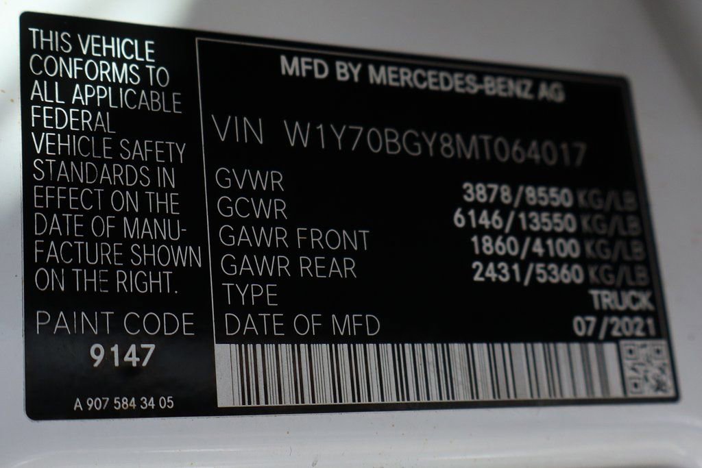 Used 2021 Mercedes-Benz Sprinter 1500 image 40