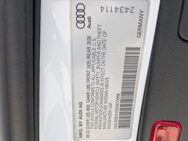 Used 2022 Audi A4 2.0T Premium Plus w/ Premium Plus Package AWD/4WD image 16