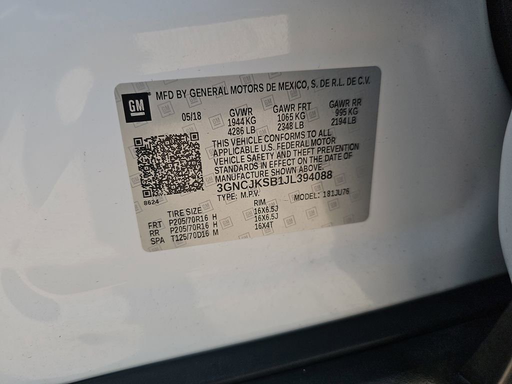 Used 2018 Chevrolet Trax LS w/ Fleet Convenience Package FWD image 41