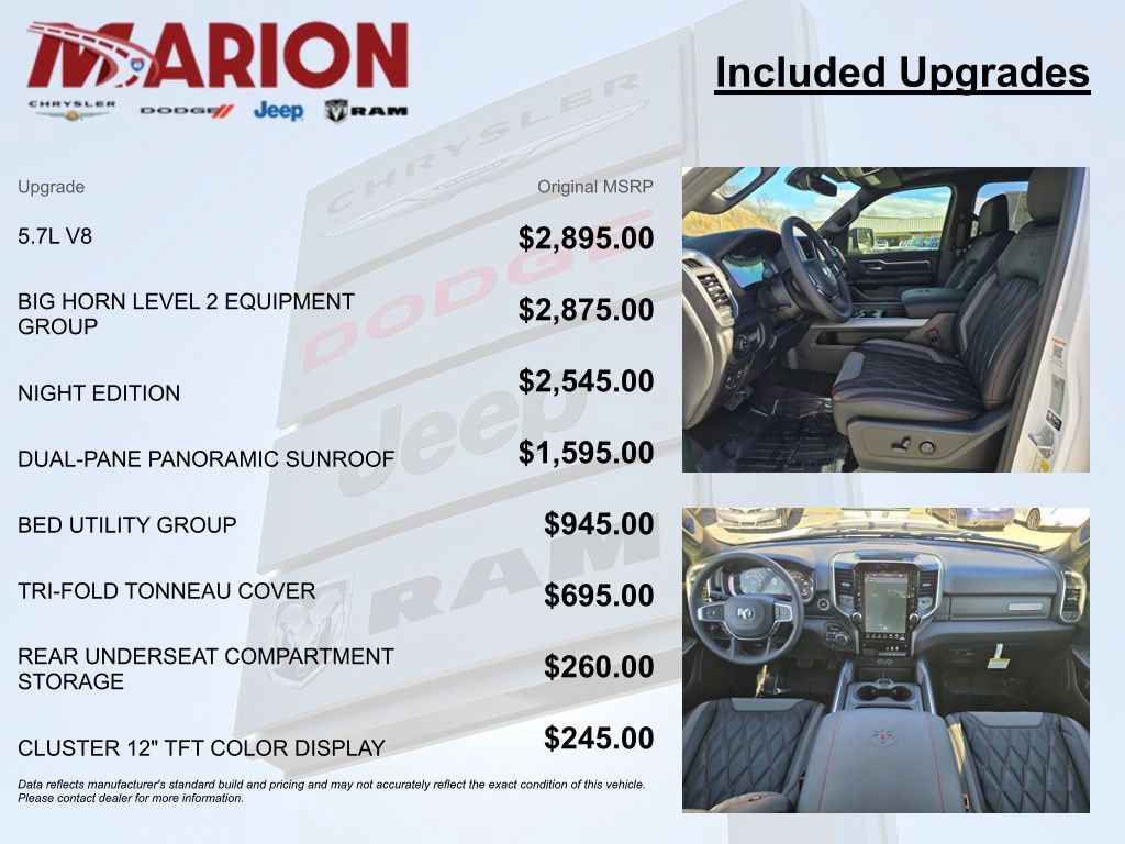 New 2026 RAM 1500 Big Horn AWD/4WD image 9