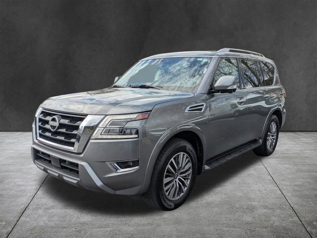 Used 2024 Nissan Armada SL w/ Captain's Chairs Package AWD/4WD image 3