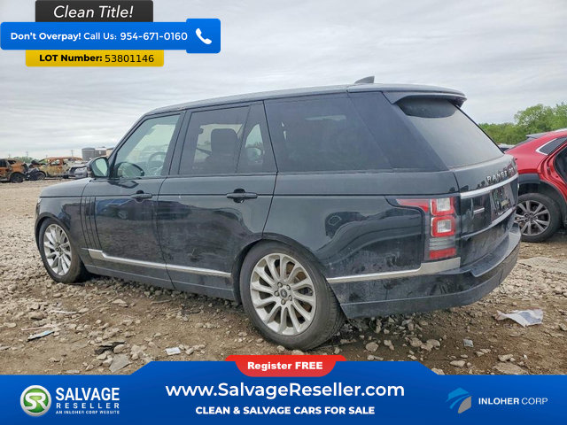 Used 2017 Land Rover Range Rover Supercharged AWD/4WD image 3