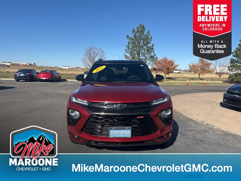 Used 2022 Chevrolet TrailBlazer RS w/ Technology Package