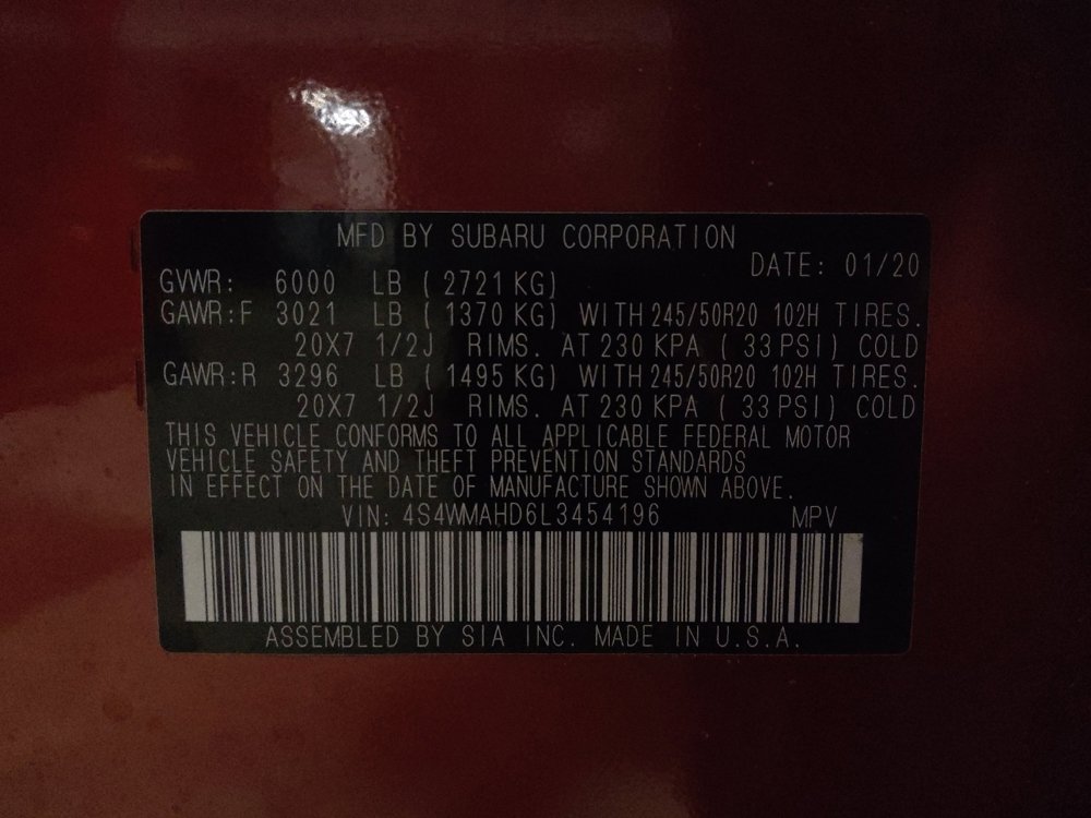 Used 2020 Subaru Ascent Premium w/ Sport Package image 33