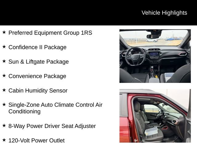 Used 2023 Chevrolet TrailBlazer RS w/ Sun and Liftgate Package image 12