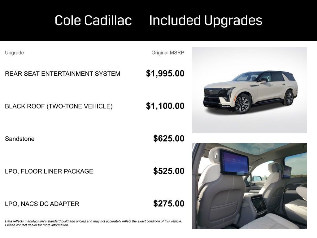 New 2026 Cadillac Escalade IQL Sport 1 w/ LPO, Floor Liner Package video 3