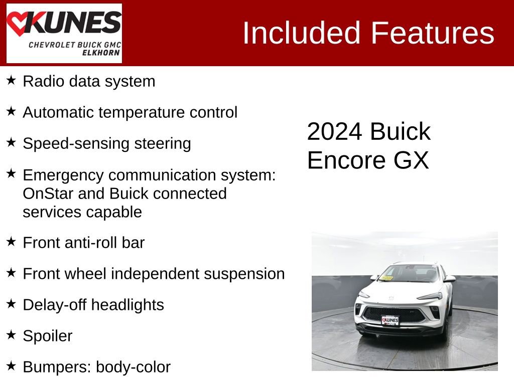 Used 2024 Buick Encore GX Sport Touring image 3