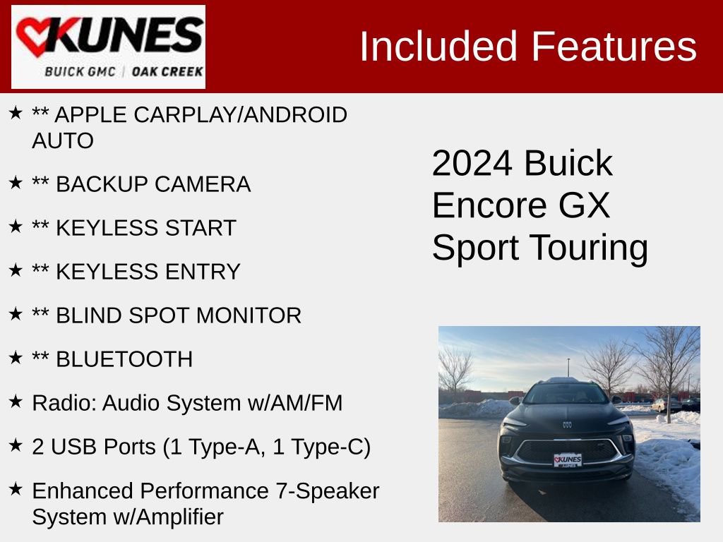 Used 2024 Buick Encore GX Sport Touring image 2