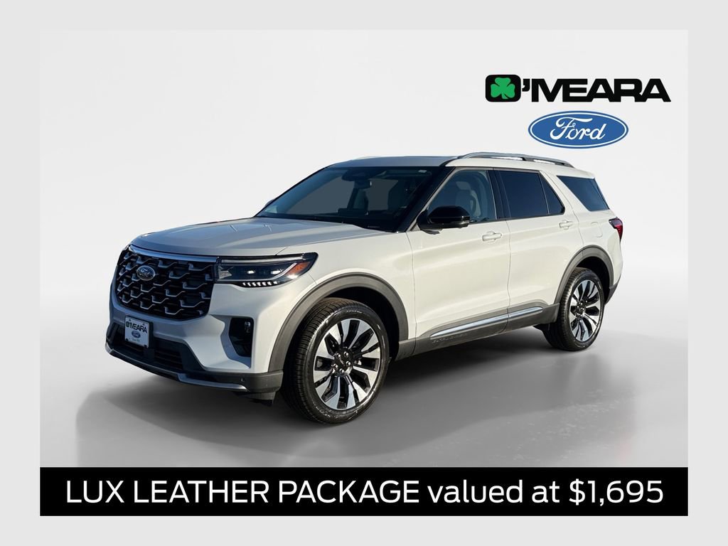 New 2026 Ford Explorer Platinum w/ LUX Leather Package