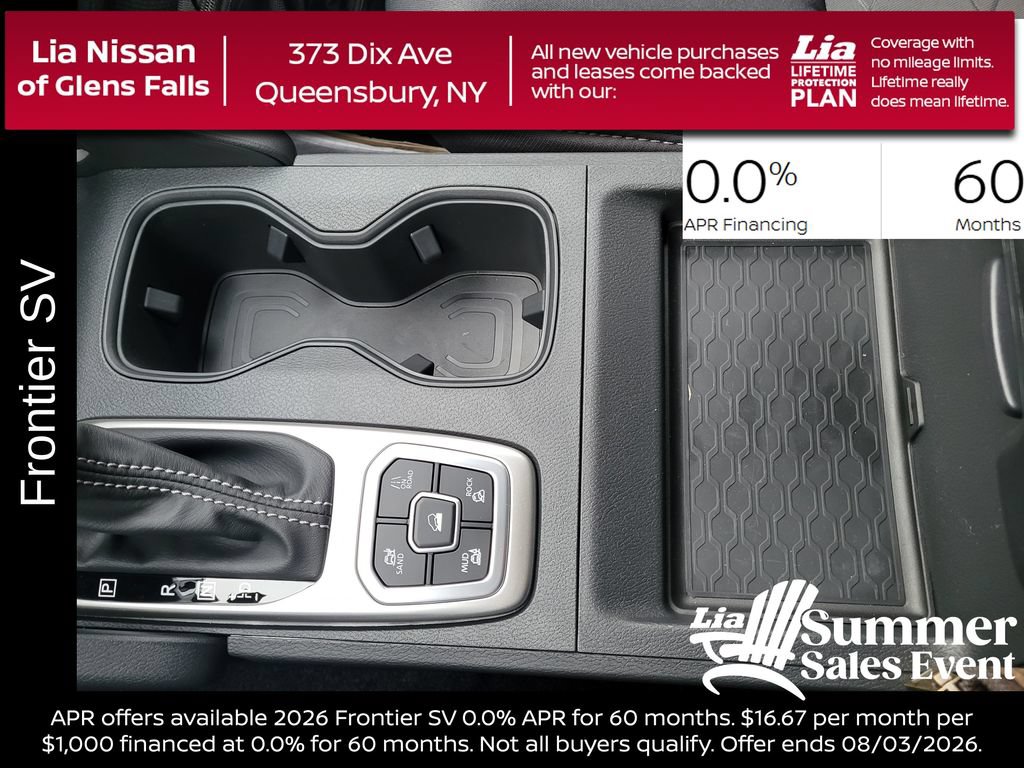 New 2026 Nissan Frontier SV w/ SV Convenience Package AWD/4WD image 24