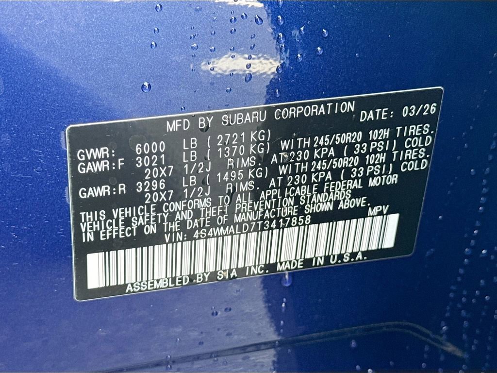 New 2026 Subaru Ascent Bronze Edition image 32