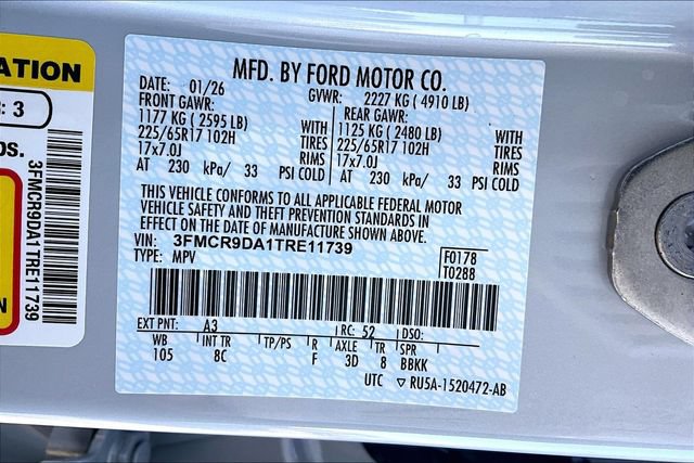 New 2026 Ford Bronco Sport Badlands w/ Badlands Tech Package AWD/4WD image 12
