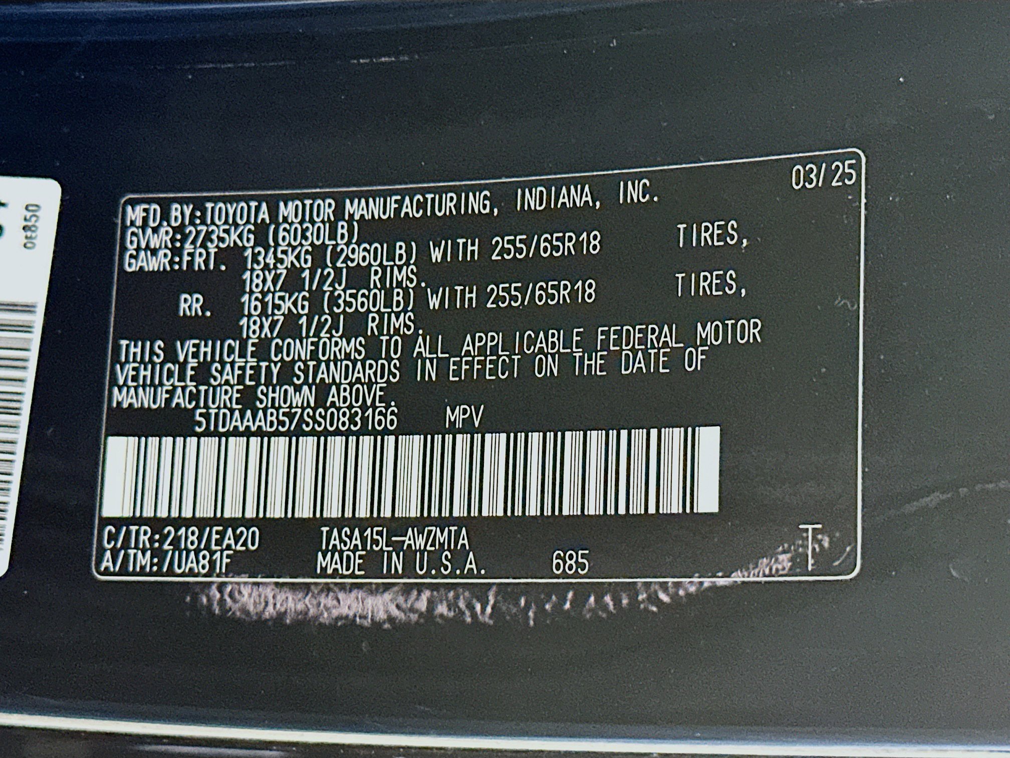 Used 2025 Toyota Grand Highlander AWD image 12