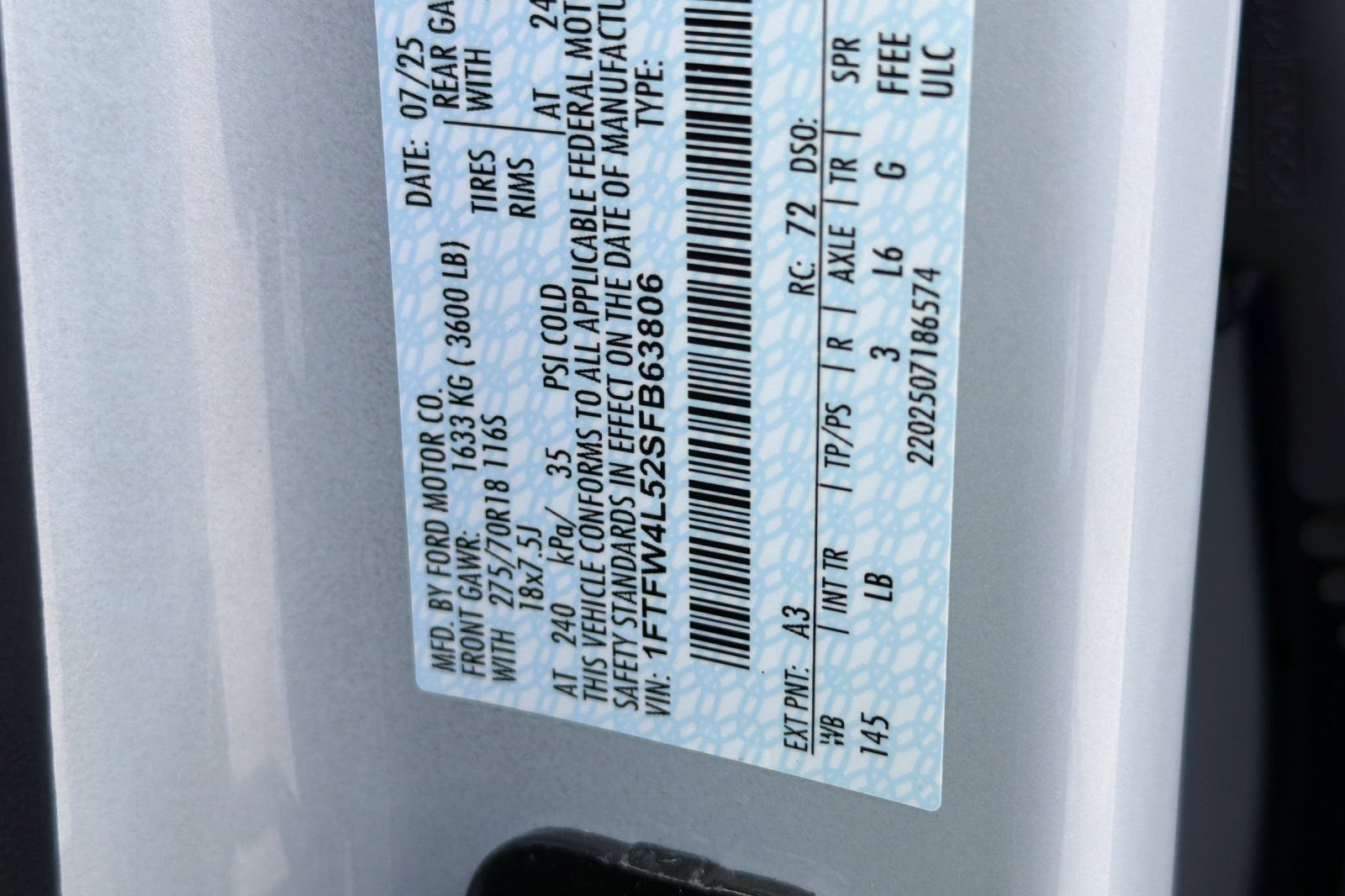 Used 2025 Ford F150 Tremor w/ Bed Utility Package AWD/4WD image 35