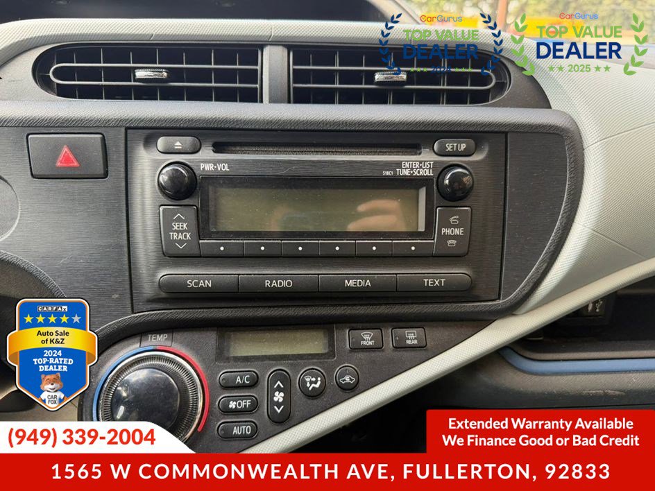 Used 2012 Toyota Prius C Two FWD image 30