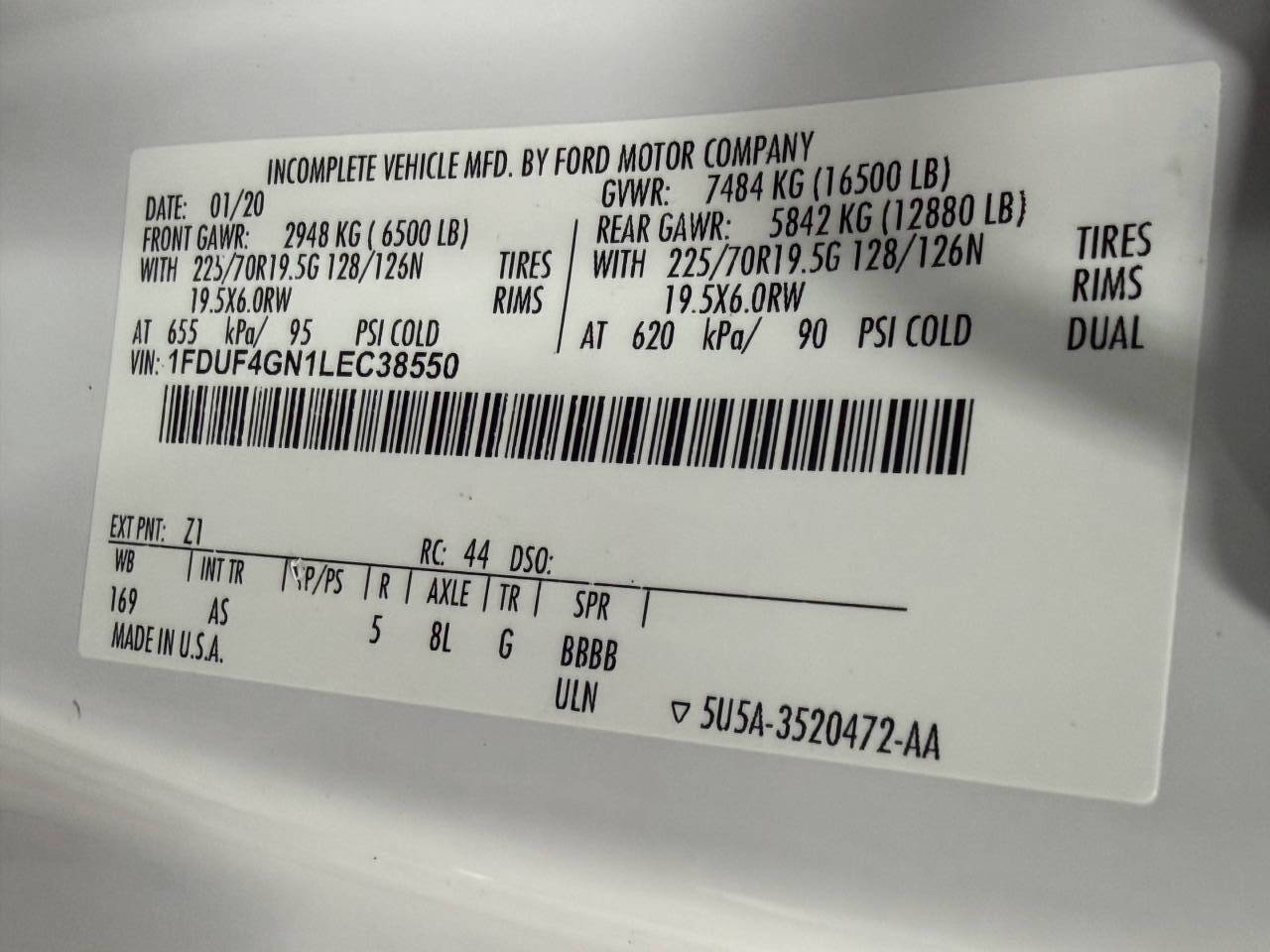 Used 2020 Ford F450 XL w/ Power Equipment Group image 29