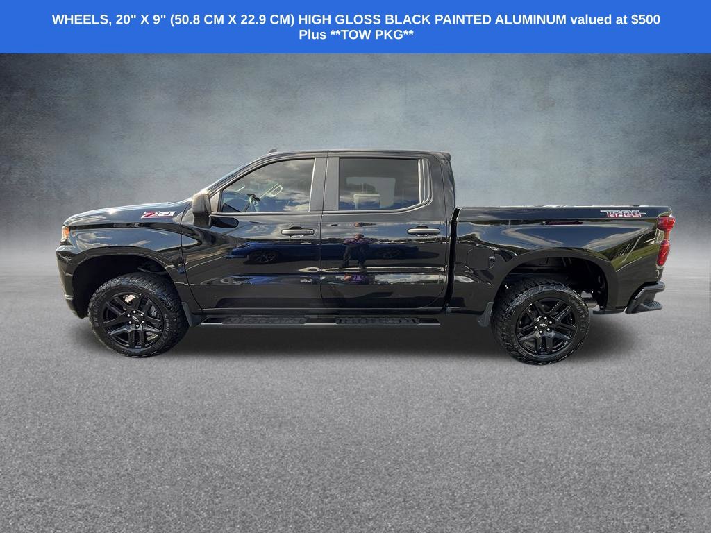 Used 2021 Chevrolet Silverado 1500 Custom Trail Boss w/ Midnight Edition AWD/4WD image 5