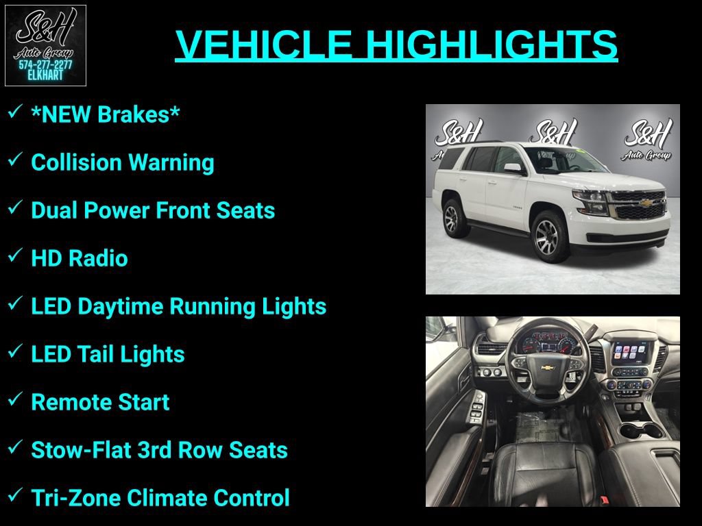 Used 2015 Chevrolet Tahoe LT AWD/4WD image 3