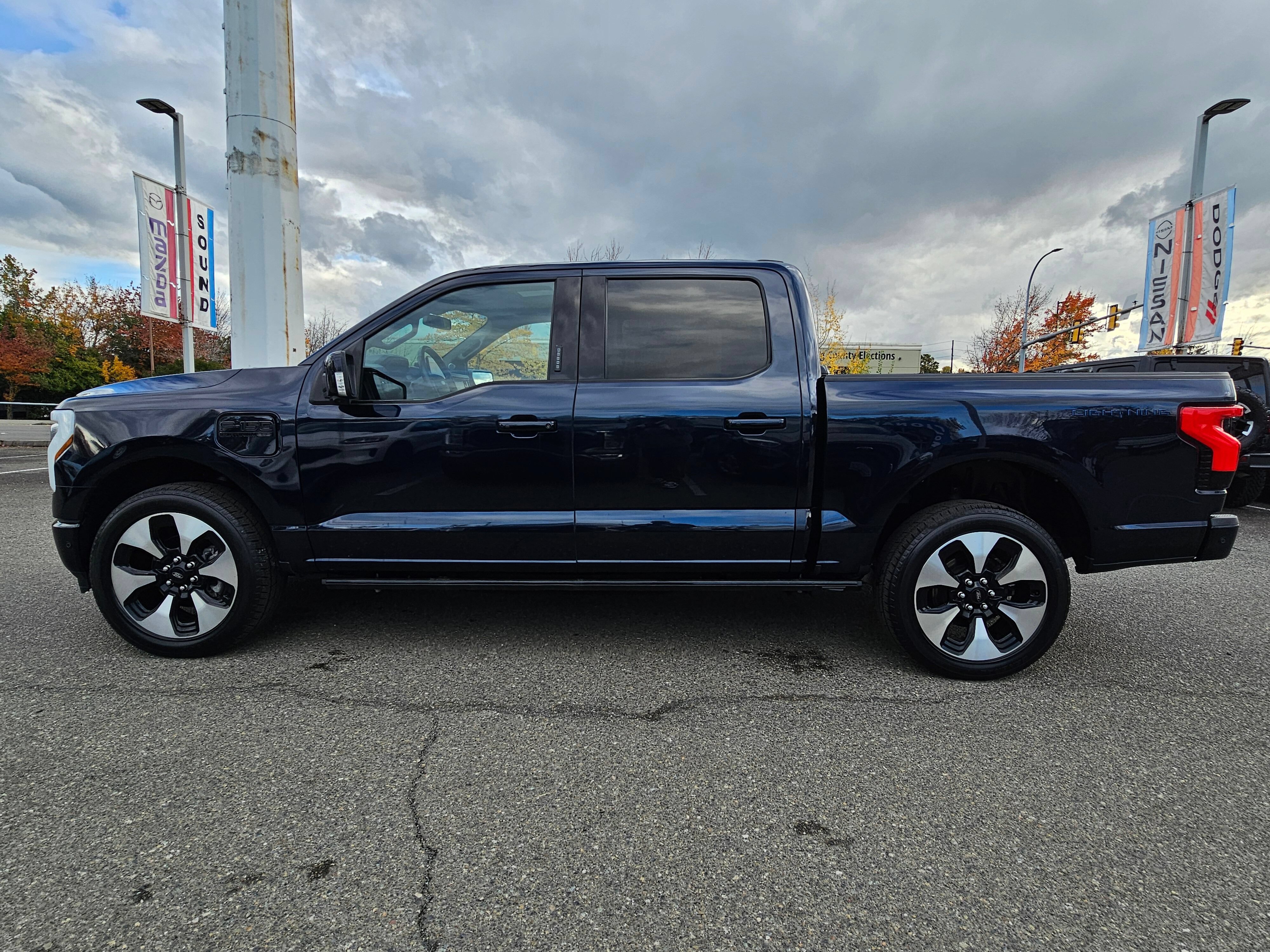 Certified 2023 Ford F150 Lightning Platinum AWD/4WD image 2