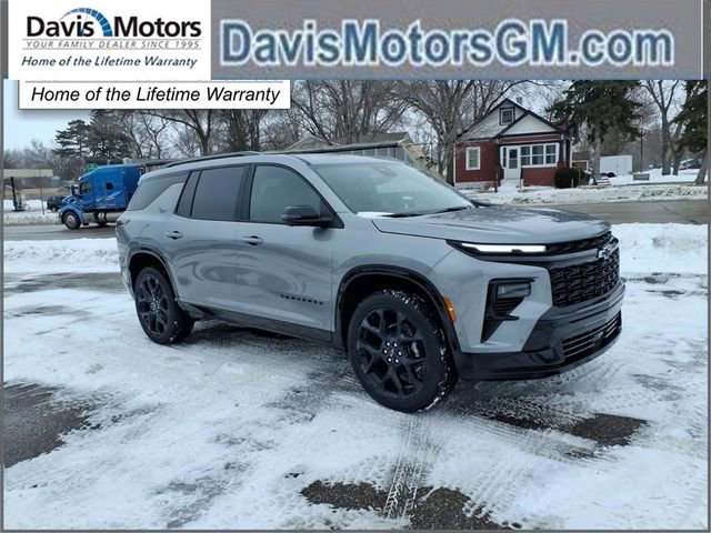 New 2026 Chevrolet Traverse RS w/ LPO, Floor Liner Package image 1