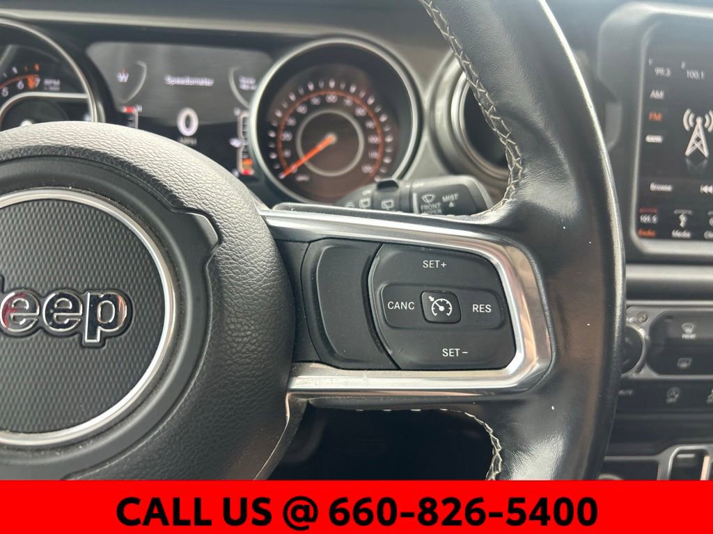 Used 2019 Jeep Wrangler Unlimited Sahara w/ Uconnect 4C Nav & Sound Group AWD/4WD image 11