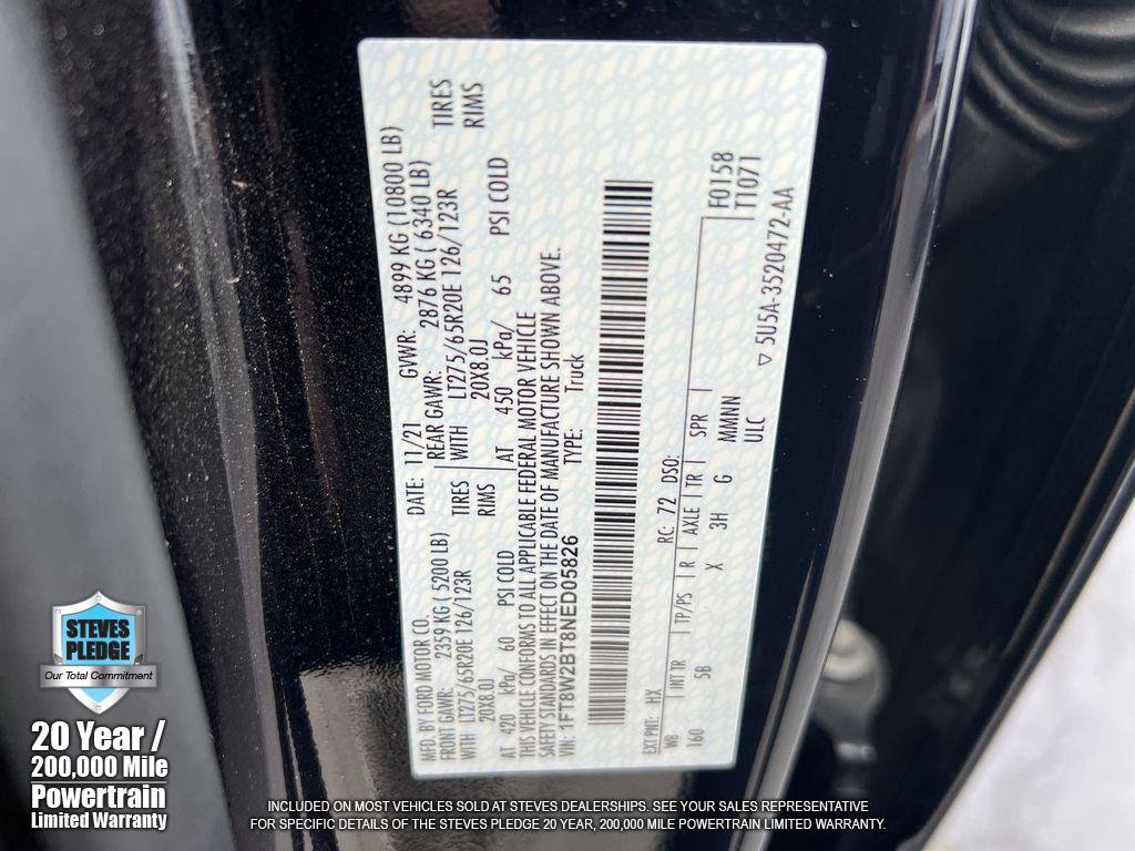 Used 2022 Ford F250 Lariat w/ Black Appearance Package image 36