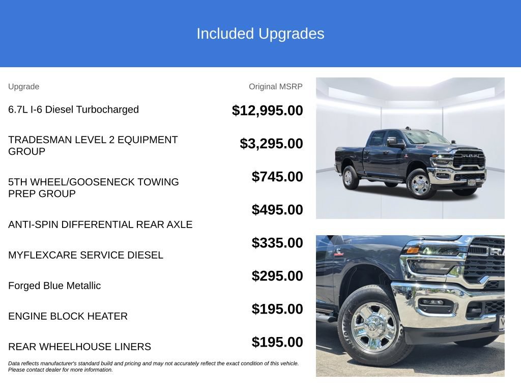 New 2026 RAM 2500 Tradesman AWD/4WD image 3