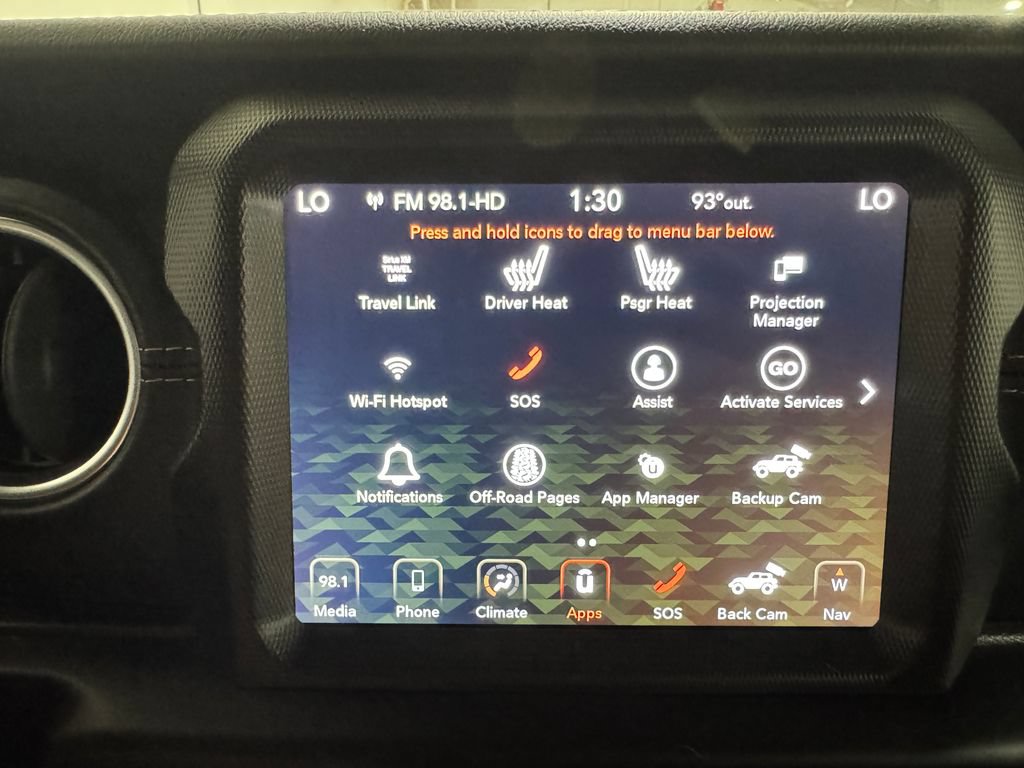 Used 2021 Jeep Wrangler Unlimited Sahara w/ Uconnect 4C Nav & Sound Group AWD/4WD image 25