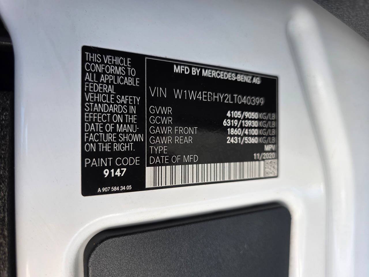 Used 2020 Mercedes-Benz Sprinter 2500 image 24