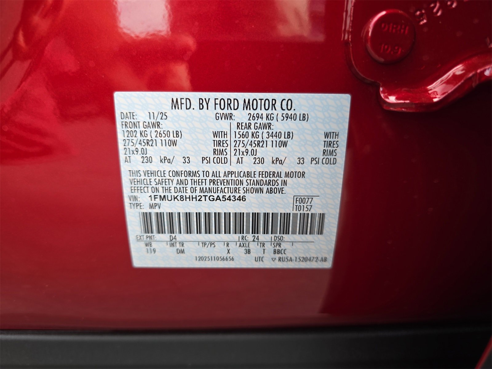 New 2026 Ford Explorer Platinum w/ LUX Leather Package image 29