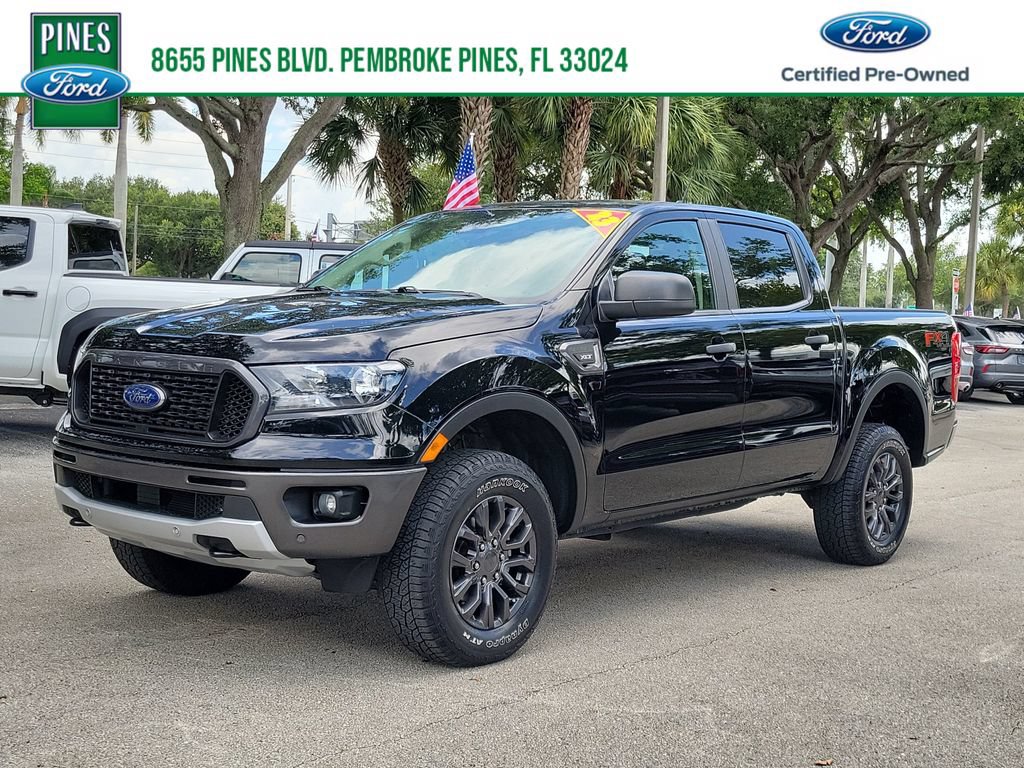 Certified 2023 Ford Ranger XLT w/ Equipment Group 302A High AWD/4WD image 1