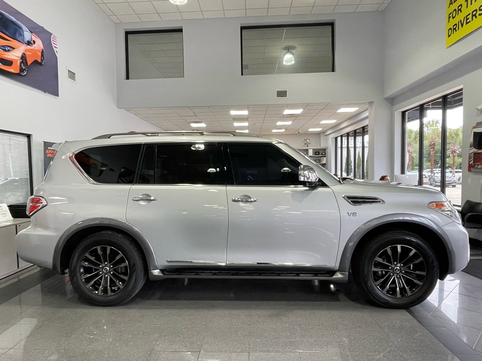 Used 2017 Nissan Armada Platinum w/ Captain Seat Package RWD image 6
