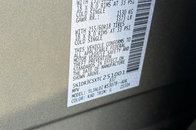 New 2026 Nissan Pathfinder SL w/ Cargo Package FWD image 35