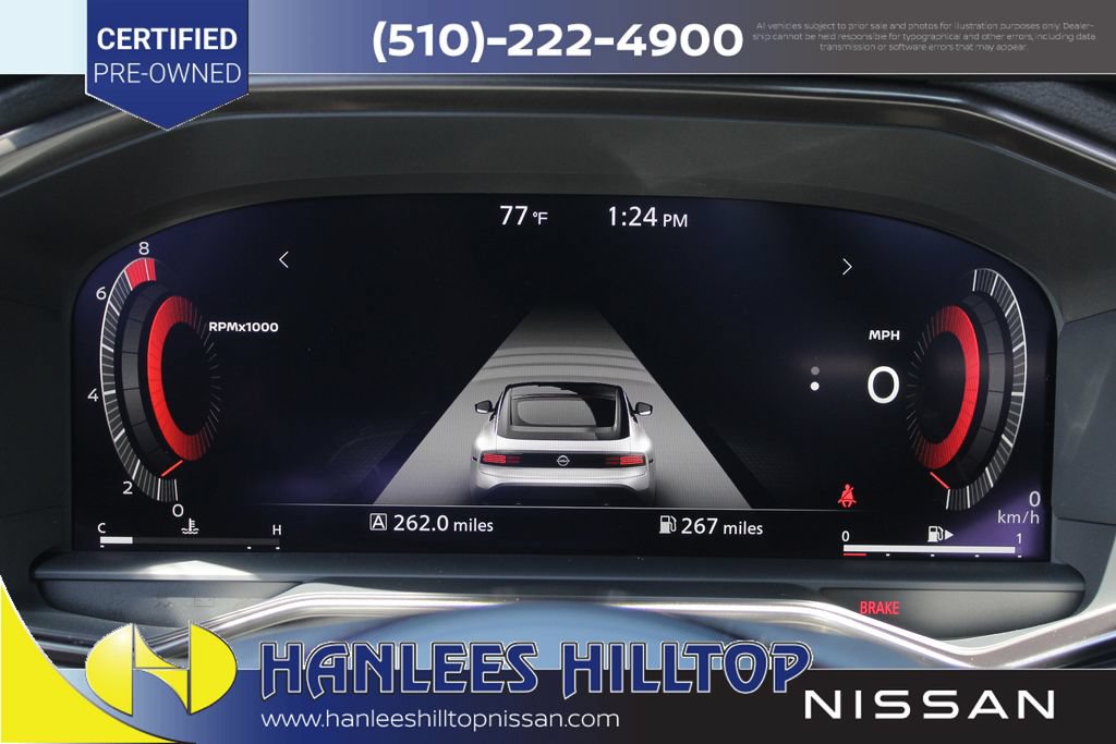 Certified 2024 Nissan Z Sport w/ Floor Mat Package RWD image 15