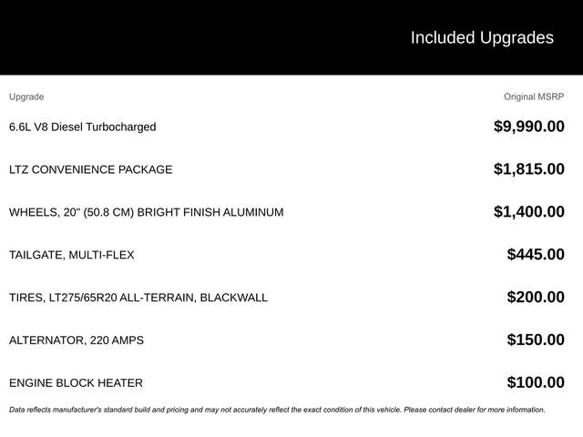 New 2026 Chevrolet Silverado 2500 LTZ w/ LTZ Convenience Package image 10