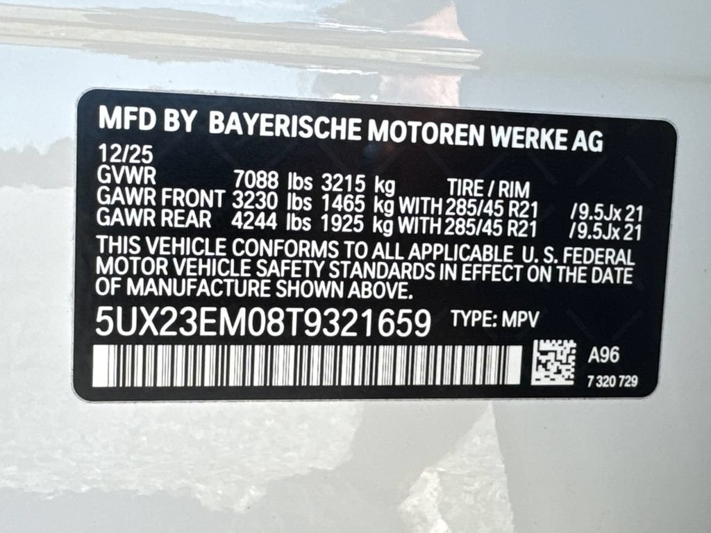 Used 2026 BMW X7 xDrive40i w/ M Sport Package AWD/4WD image 38