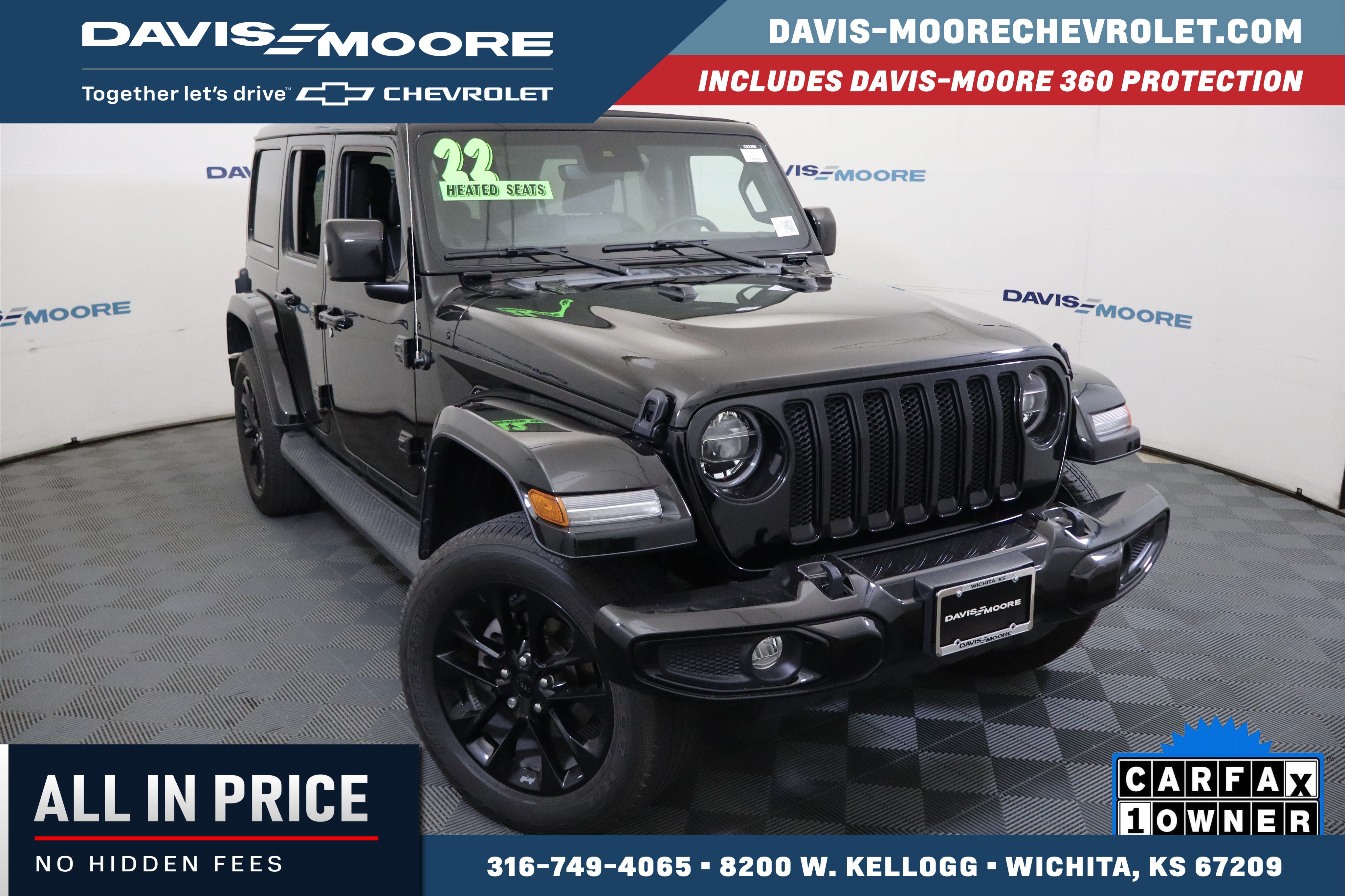 Used 2022 Jeep Wrangler Unlimited Sahara