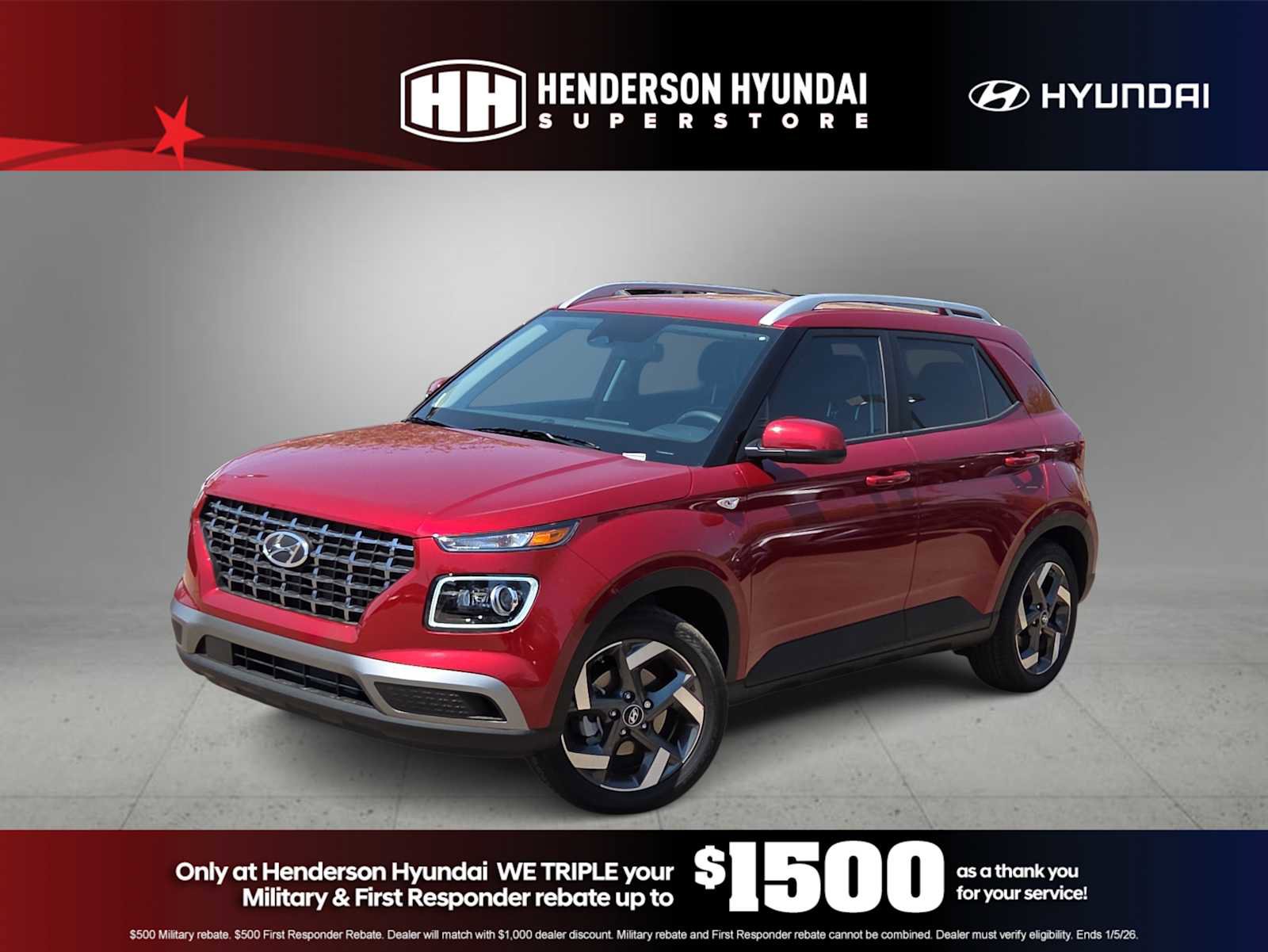 New 2025 Hyundai Venue Limited