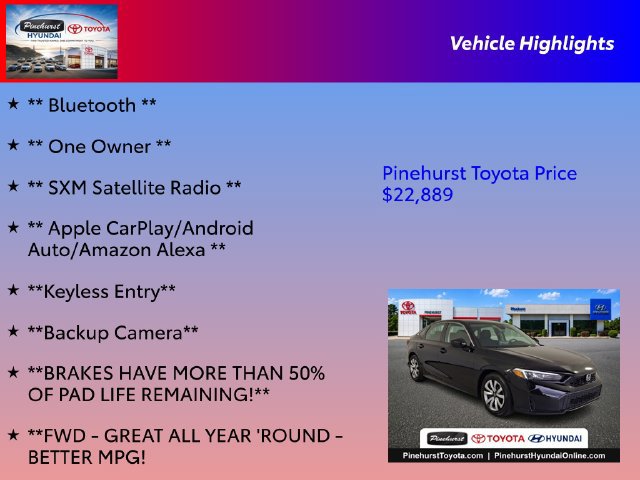 Used 2025 Honda Civic LX image 16