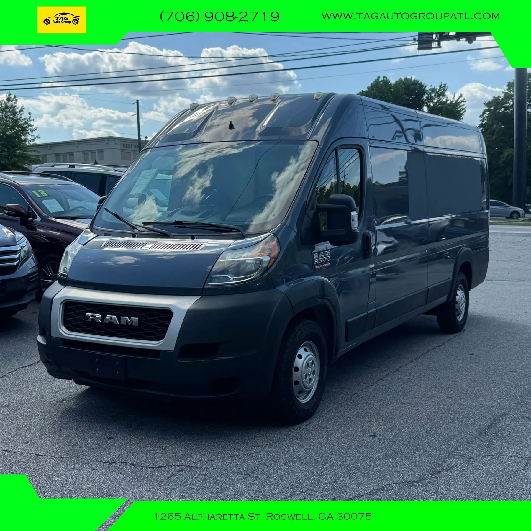 Used 2020 RAM ProMaster 3500