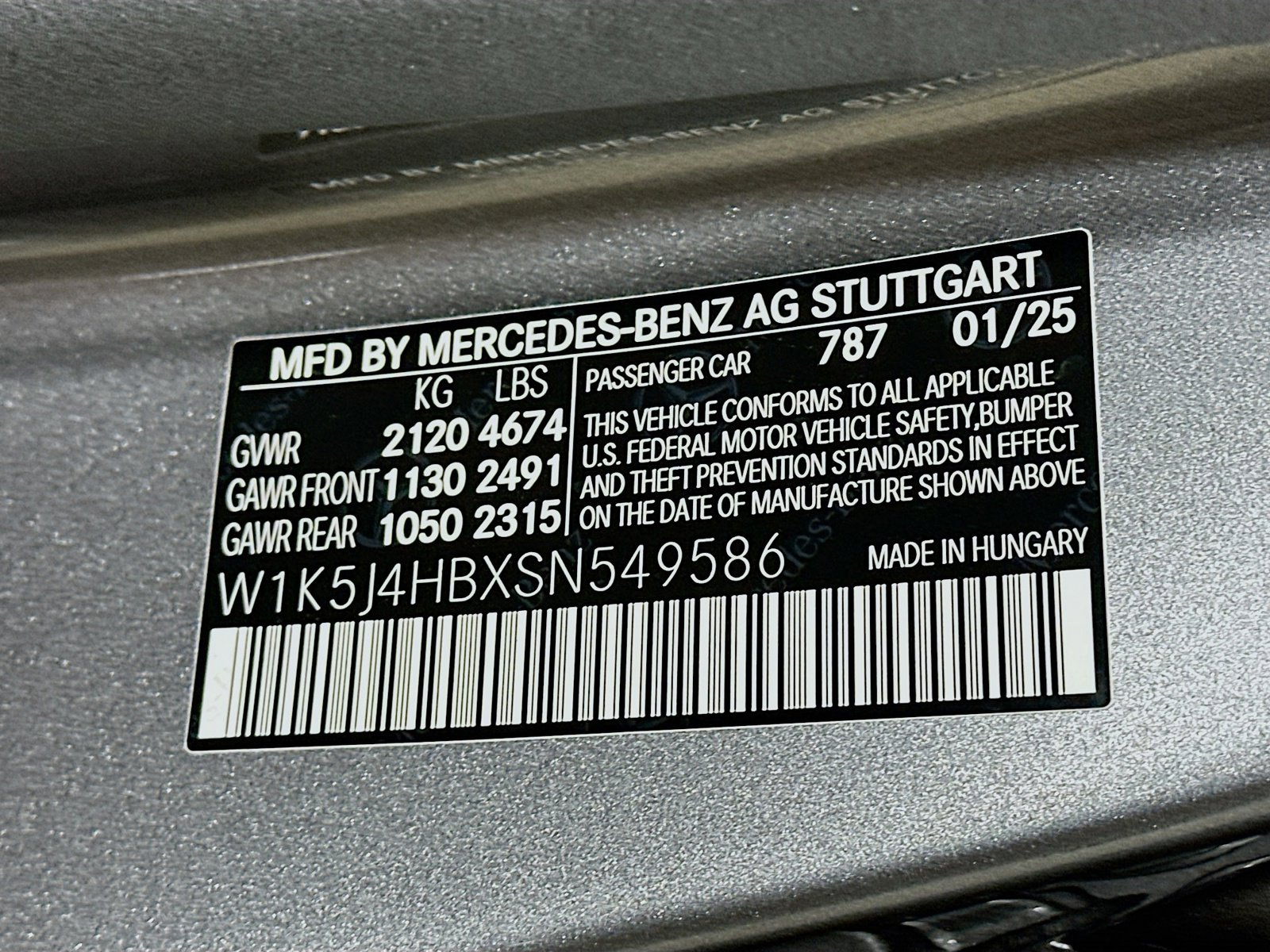 Certified 2025 Mercedes-Benz CLA 250 4MATIC image 40