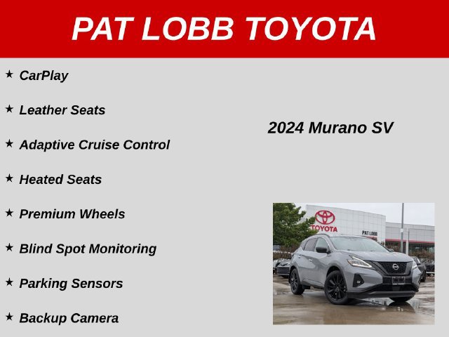 Used 2024 Nissan Murano SV w/ SV Midnight Edition Package FWD image 37