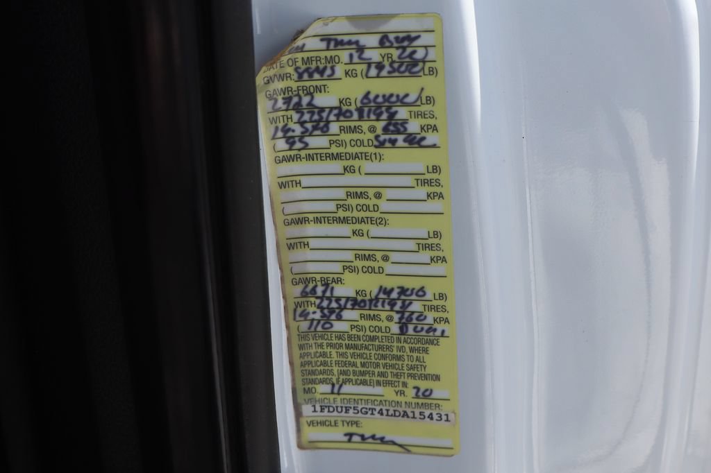 Used 2020 Ford F550 2WD Regular Cab Super Duty image 48