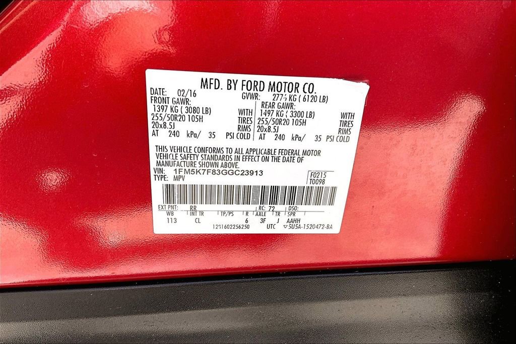 Used 2016 Ford Explorer Limited FWD image 37