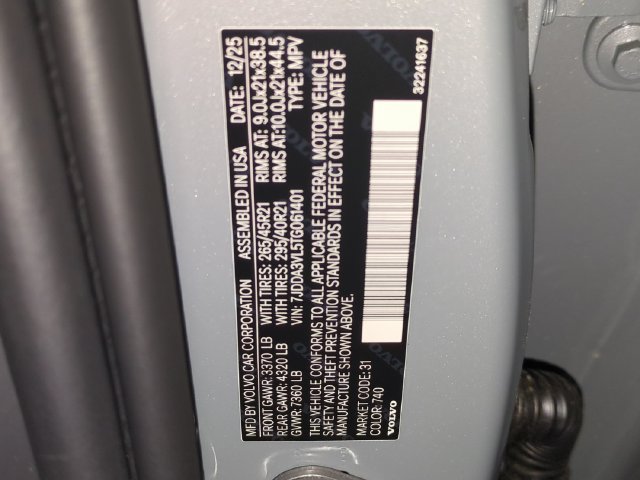 New 2026 Volvo EX90 Ultra AWD/4WD image 31