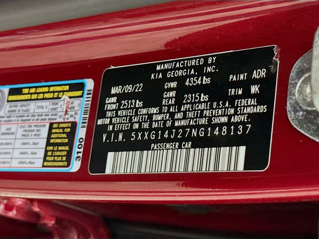 Used 2022 Kia K5 LXS image 28