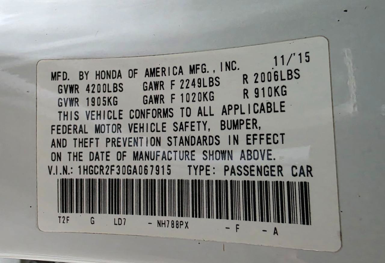 Used 2016 Honda Accord LX image 37